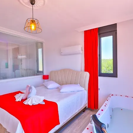 Luxury Meri With Pool And Jakuzi In Villa Kaş